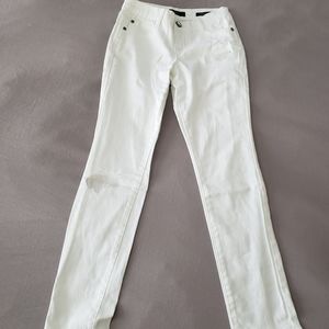 Girls Jessica Simpson white skinny pants size 8